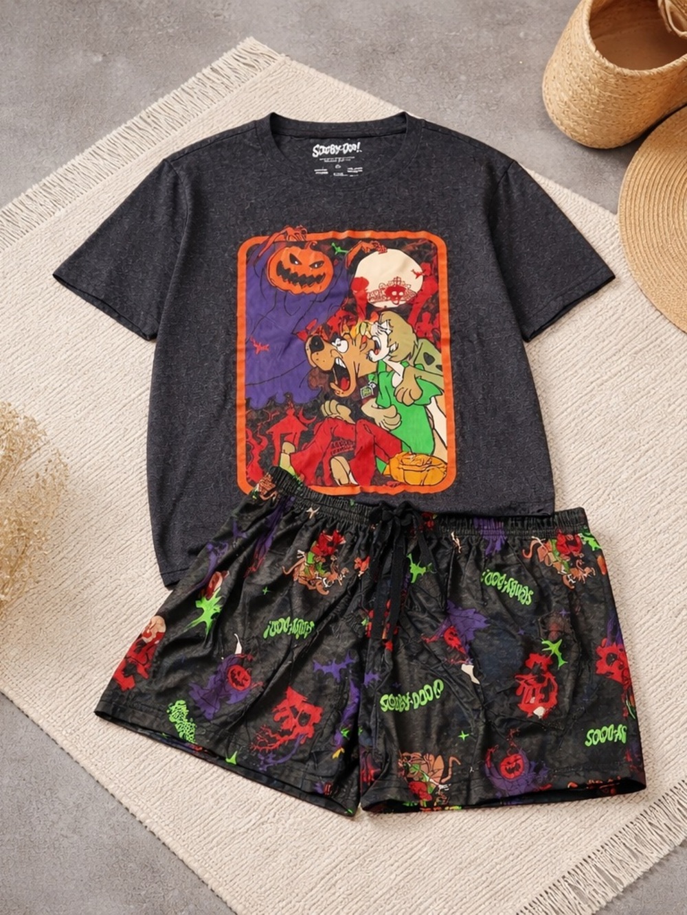 torrid Black Scooby-Doo Halloween Graphic Pajama Set